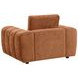 Burnett Burnt Orange Upholstered Lounge Chair