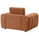 Burnett Burnt Orange Upholstered Lounge Chair