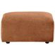 Burnett Burnt Orange Rectangular Ottoman