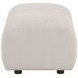 Burnett Ivory Rectangular Ottoman