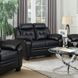 Finley Black Loveseat