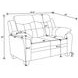 Finley Black Loveseat