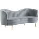 Sophia Grey Loveseat