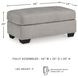 Avenal Park Flannel Ottoman