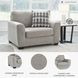 Avenal Park Flannel Chair And A Half
