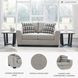 Avenal Park Flannel Loveseat