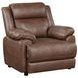 Ellington Dark Brown Padded Arm Chair