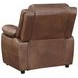 Ellington Dark Brown Padded Arm Chair