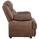Ellington Dark Brown Padded Arm Chair