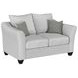 Salizar Sand Mist Track Arm Fabric Loveseat