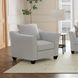 Salizar Sand Mist Track Arm Fabric Chair