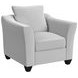Salizar Sand Mist Track Arm Fabric Chair