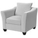 Salizar Sand Mist Track Arm Fabric Chair