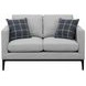 Apperson Light Gray 56" Loveseat