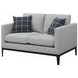 Apperson Light Gray 56" Loveseat