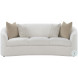 Rainn Upholstered Tight Back Sofa Latte At