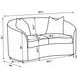Rainn Latte Upholstered Loveseat