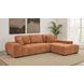 Octavia Orange 2 Piece Modular Sectional