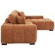 Octavia Orange 2 Piece Modular Sectional