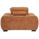 Octavia Orange Upholstered Lounge Chair