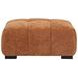 Octavia Orange Rectangular Ottoman