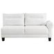 Caspian White LAF Sectional