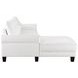 Caspian White LAF Sectional