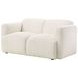 Dorset White 60" Loveseat