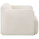 Dorset White Upholstered Lounge Chair