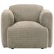 Dorset Brown Upholstered Lounge Chair