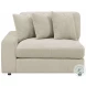 Blaine Sand 3 Piece Performance Fabric Reversible Sectional