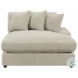 Blaine Sand 3 Piece Performance Fabric Reversible Sectional