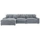 Blaine Beige 3 Piece Reversible Sectional