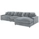 Blaine Beige 3 Piece Reversible Sectional