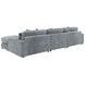 Blaine Beige 3 Piece Reversible Sectional