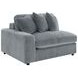 Blaine Fog Performance Fabric Upholstered Reversible Sectional