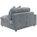 Blaine Fog Performance Fabric Upholstered Reversible Sectional