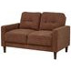 Bowen II Rust 54" Loveseat