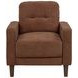 Bowen II Rust Upholstered Lounge Chair