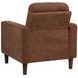 Bowen II Rust Upholstered Lounge Chair