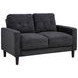 Bowen II Steel Gray Living Room Set