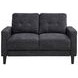 Bowen II Steel Gray Living Room Set