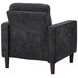 Bowen II Steel Gray Upholstered Lounge Chair