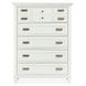 Harborwick White Dove 5 Drawer Chest