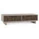 Anton Beige and Natural Rectangular Coffee Table with 4 Drawers