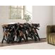 Cypress Black and Brown 70" Free Form Console Table