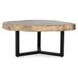 Celine Natural and Black Free Form Coffee Table