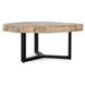 Celine Natural and Black Free Form Coffee Table