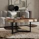 Celine Natural and Black Free Form Coffee Table