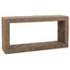 Neyla Natural Rectangular Console Table